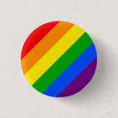 RAINBOW RONDE BUTTON 3,2 CM (Voorkant)