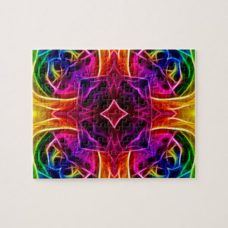 Rainbow Roos Kaleidoscoop Legpuzzel