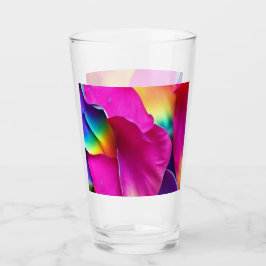 Rainbow Roos Petals Glas