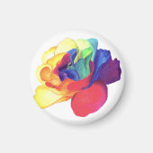 Rainbow Roos Spectrum van Liefde Magneet (Voorkant)