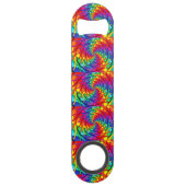 Rainbow Roots Spiral Fractal Speed Bottle Opener Speed Flessenopener (Achterkant)