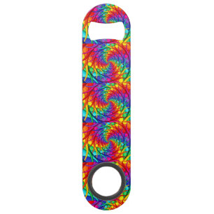 Rainbow Roots Spiral Fractal Speed Bottle Opener Speed Flessenopener