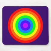 Rainbow Roundel Muismat (Voorkant)