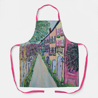 Rainbow Row Apron Schort