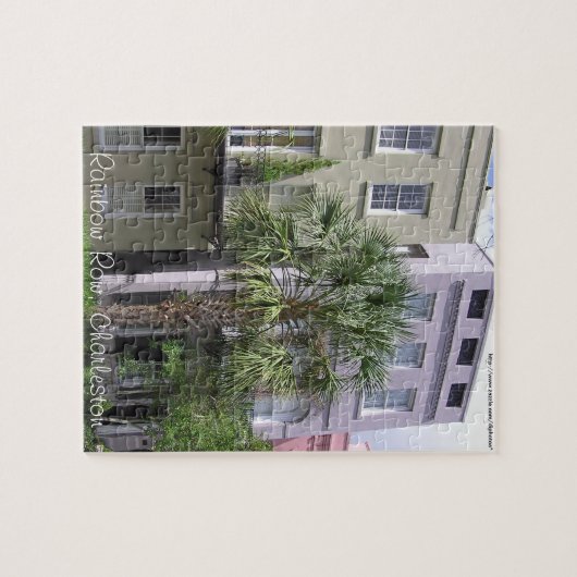 Rainbow Row, Charleston Legpuzzel (Horizontaal)