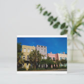 Rainbow Row Charleston, SC Briefkaart (Staand voorkant)