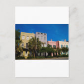 Rainbow Row Charleston, SC Briefkaart (Voorkant)