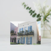 Rainbow Row Houses, Charleston SC Briefkaart (Staand voorkant)