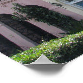 Rainbow Row Houses, Charleston SC Poster (Hoek)