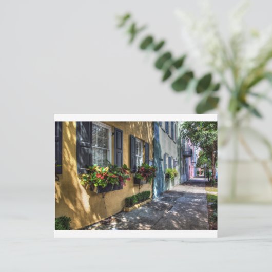 Rainbow Row.jpg Briefkaart (Staand voorkant)