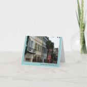 Rainbow Row Note-Kaart Kaart (Voorkant)