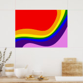 Rainbow Roy G Biv Poster (Keuken)