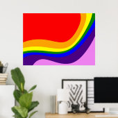 Rainbow Roy G Biv Poster (Thuiskantoor)