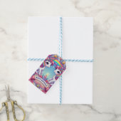 Rainbow Royalty Unicorns Cadeaulabel (Met Touw)