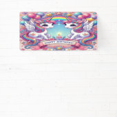 Rainbow Royalty Unicorns Spandoek (Insitu)