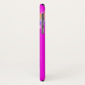 Rainbow roze naam meisjes iphone case (Achterkant/links)