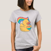 Rainbow Rubber Duck T-shirt (Voorkant)