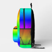Rainbow-rugzak Bedrukte Rugzak (Rechts)