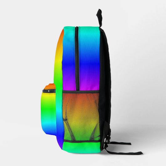 Rainbow-rugzak Bedrukte Rugzak (Rechts)