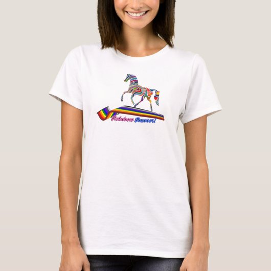 Rainbow Runner T-shirt (Voorkant)