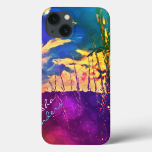 Rainbow Rural Skies iPad Case *personalize*