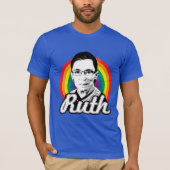 Rainbow Ruth 2016 - Ruth Bader Ginsburg - LGBT -.p T-shirt (Voorkant)