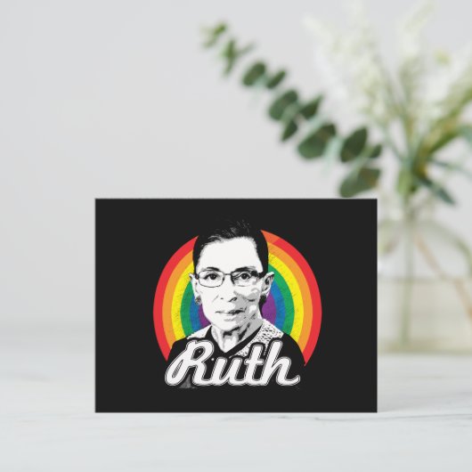 Rainbow Ruth - LGBT-politiek - Briefkaart (Staand voorkant)