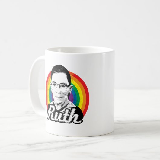 Rainbow Ruth - LGBT-politiek - Koffiemok (Voorkant links)