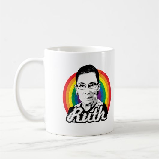Rainbow Ruth - LGBT-politiek - Koffiemok (Links)