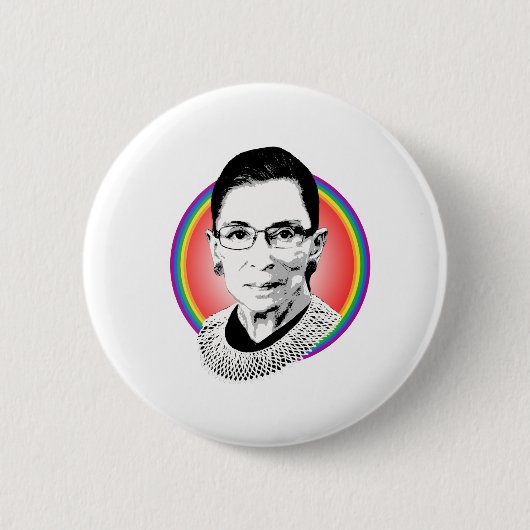 Rainbow Ruth Ronde Button 5,7 Cm (Voorkant)
