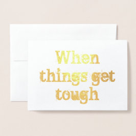 Rainbow Safety Pin Solidarity Foil Card Folie Kaarten