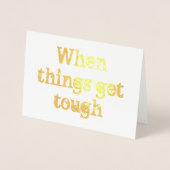 Rainbow Safety Pin Solidarity Foil Card Folie Kaarten (Voorkant)