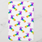 Rainbow Salamander Briefpapier (Voorkant)
