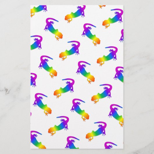 Rainbow Salamander Briefpapier (Voorkant)