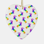 Rainbow Salamander Keramisch Ornament (Rechts)