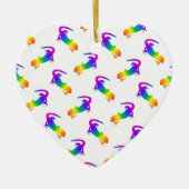 Rainbow Salamander Keramisch Ornament (Voorkant)