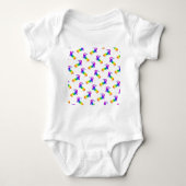 Rainbow Salamander Romper (Voorkant)