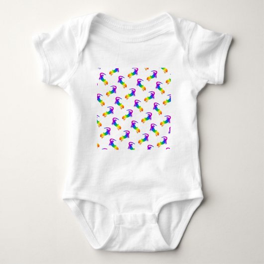 Rainbow Salamander Romper (Voorkant)