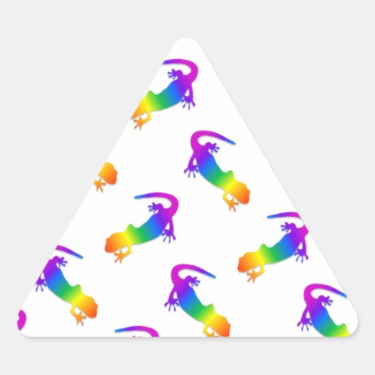 Rainbow Salamander Sticker (Voorkant)