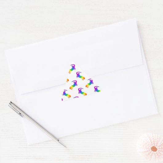 Rainbow Salamander Sticker (Envelop)