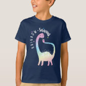 Rainbow Saurus T-shirt (Voorkant)