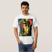 Rainbow Saxman - Gepersonaliseerd T-shirt (Voorkant volledig)