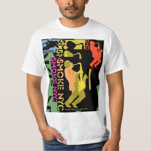 Rainbow Saxman - Gepersonaliseerd T-shirt (Voorkant)