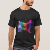 Rainbow Schattige Dog T-shirt (Voorkant)