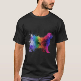 Rainbow Schattige Dog T-shirt