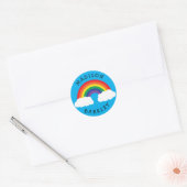 Rainbow Schattigee Kinder Envelope Seal Stickers (Envelop)