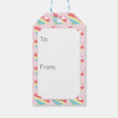 Rainbow Scooby-Doo Cadeaulabel (Achterkant)