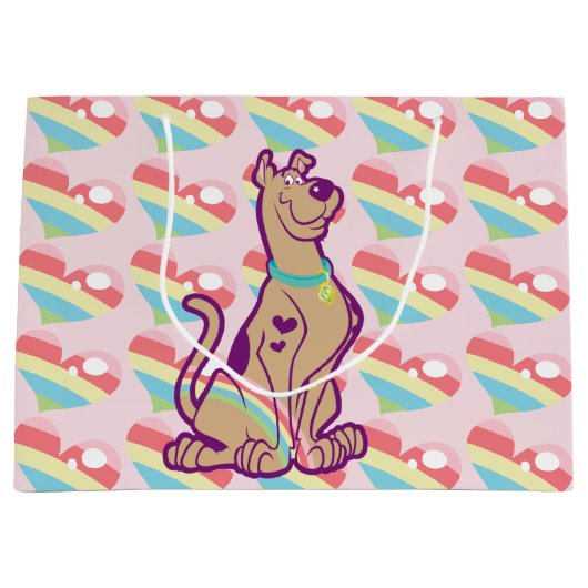 Rainbow Scooby-Doo Groot Cadeauzakje (Voorkant)