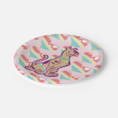 Rainbow Scooby-Doo Papieren Bordje (Gekanteld)