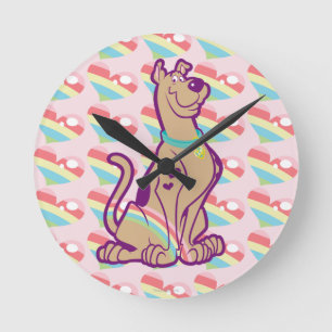 Rainbow Scooby-Doo Ronde Klok